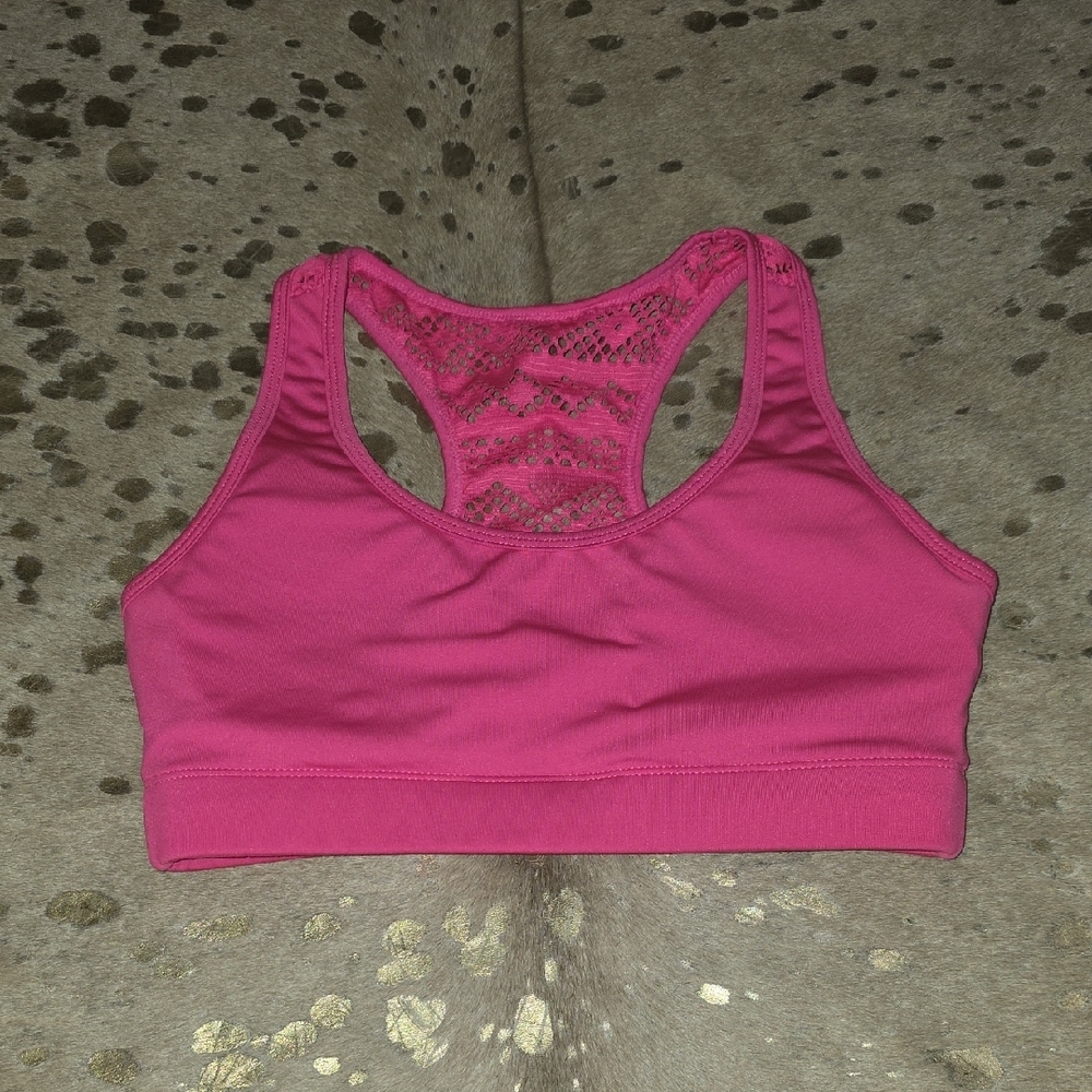 ZYIA Pink Racerback Sports Bra Intimates